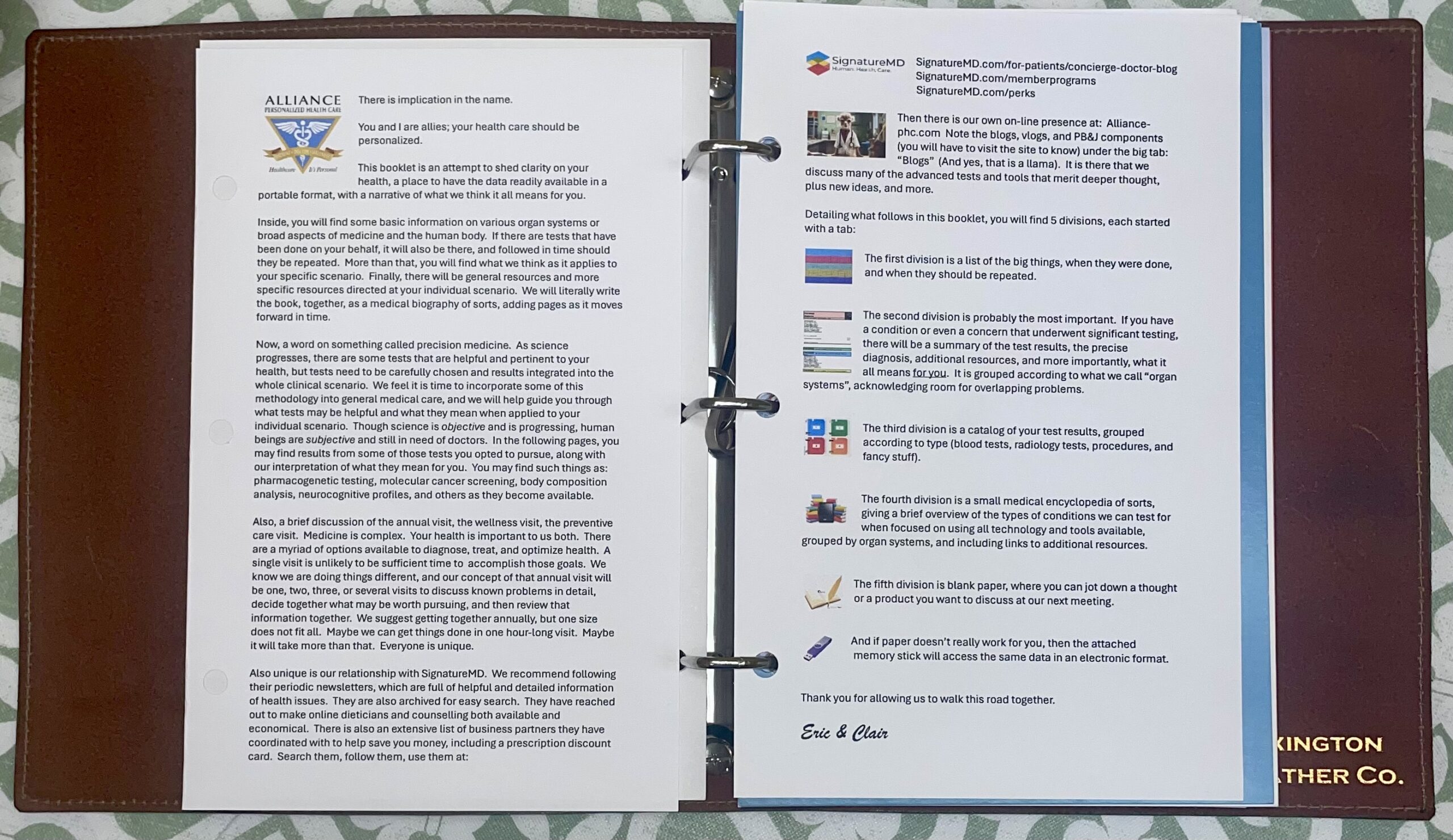 Presenting Your Personal Health Journal